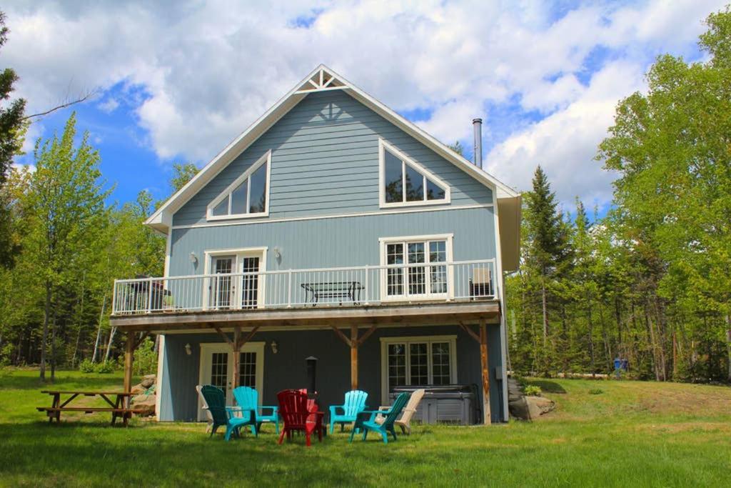 Chalet L'Authentique: Massif, Spa Et Plein Air Villa Petite-Riviere-Saint-Francois Exterior photo